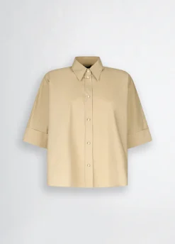 Camicia boxy in cotone