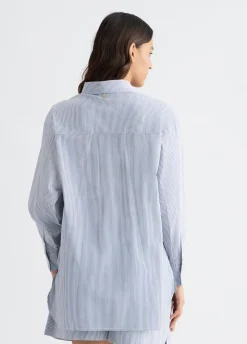 Camicia con applicazioni