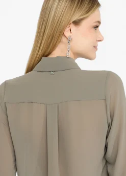 Camicia con perle