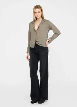 Camicia con perle