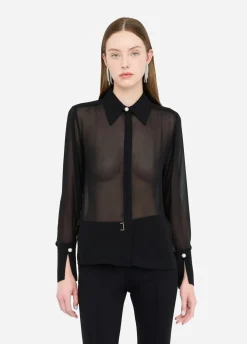 Camicia con perle