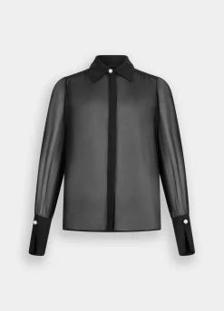 Camicia con perle