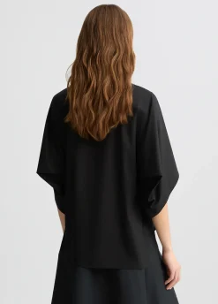 Camicia con ricami gioiello