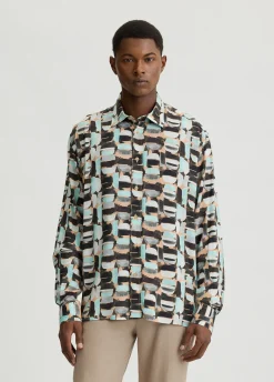 Camicia con stampa