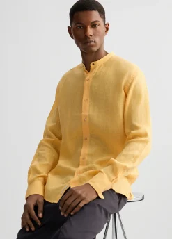 Camicia coreana 100% lino