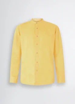 Camicia coreana 100% lino