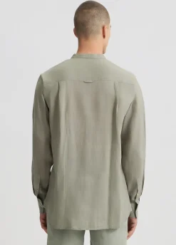 Camicia coreana 100% lino