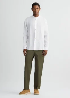 Camicia coreana 100% lino
