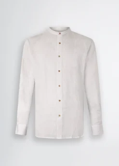 Camicia coreana 100% lino