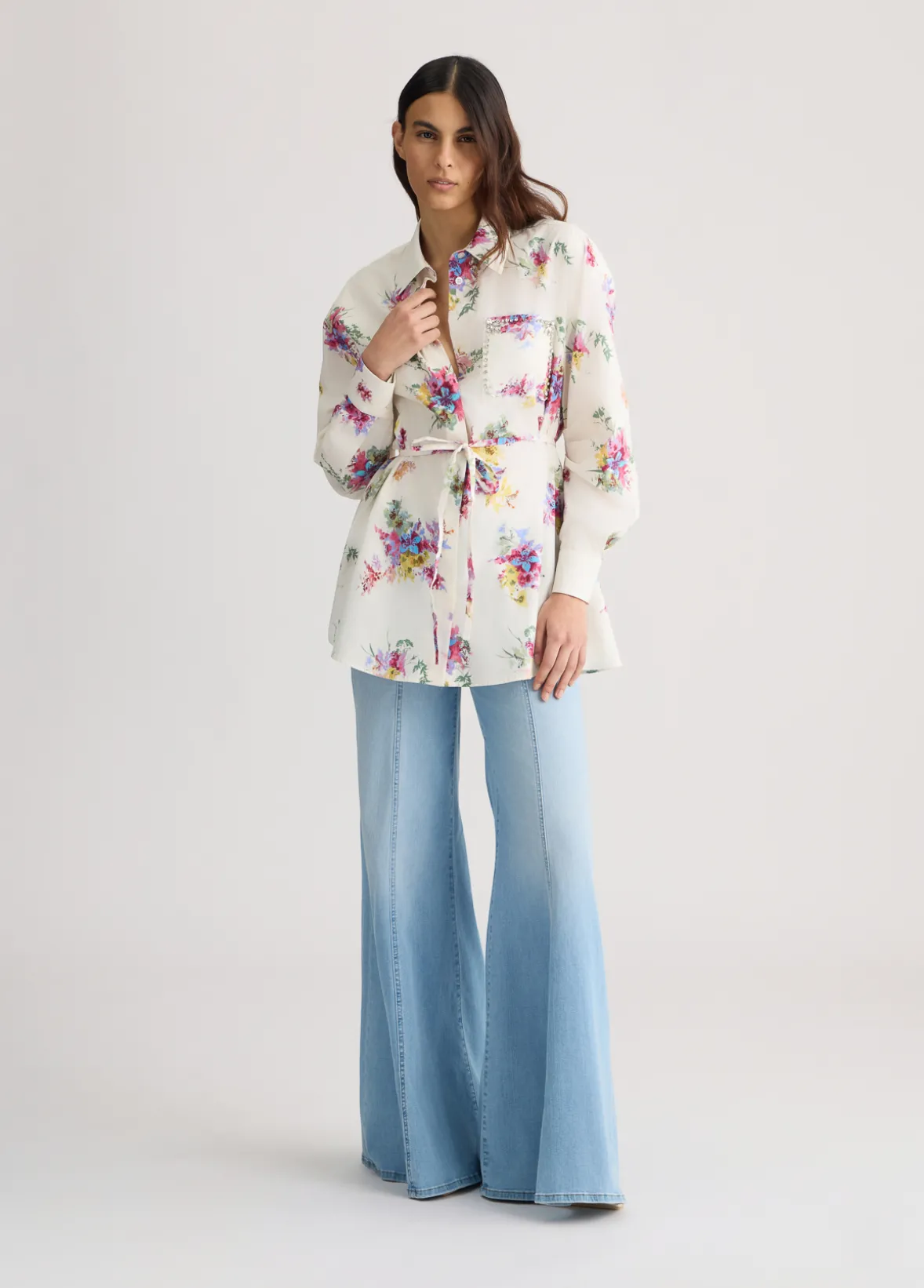 Camicia floreale