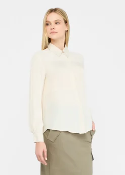 Camicia in crêpe de chine