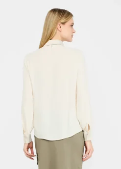 Camicia in crêpe de chine