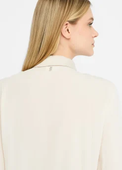 Camicia in crêpe de chine