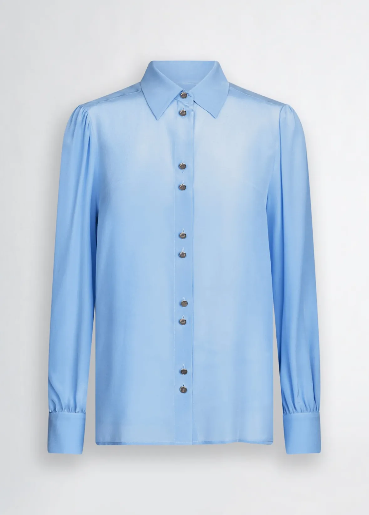 Camicia in crêpe de chine