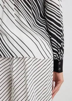 Camicia in crêpe de chine
