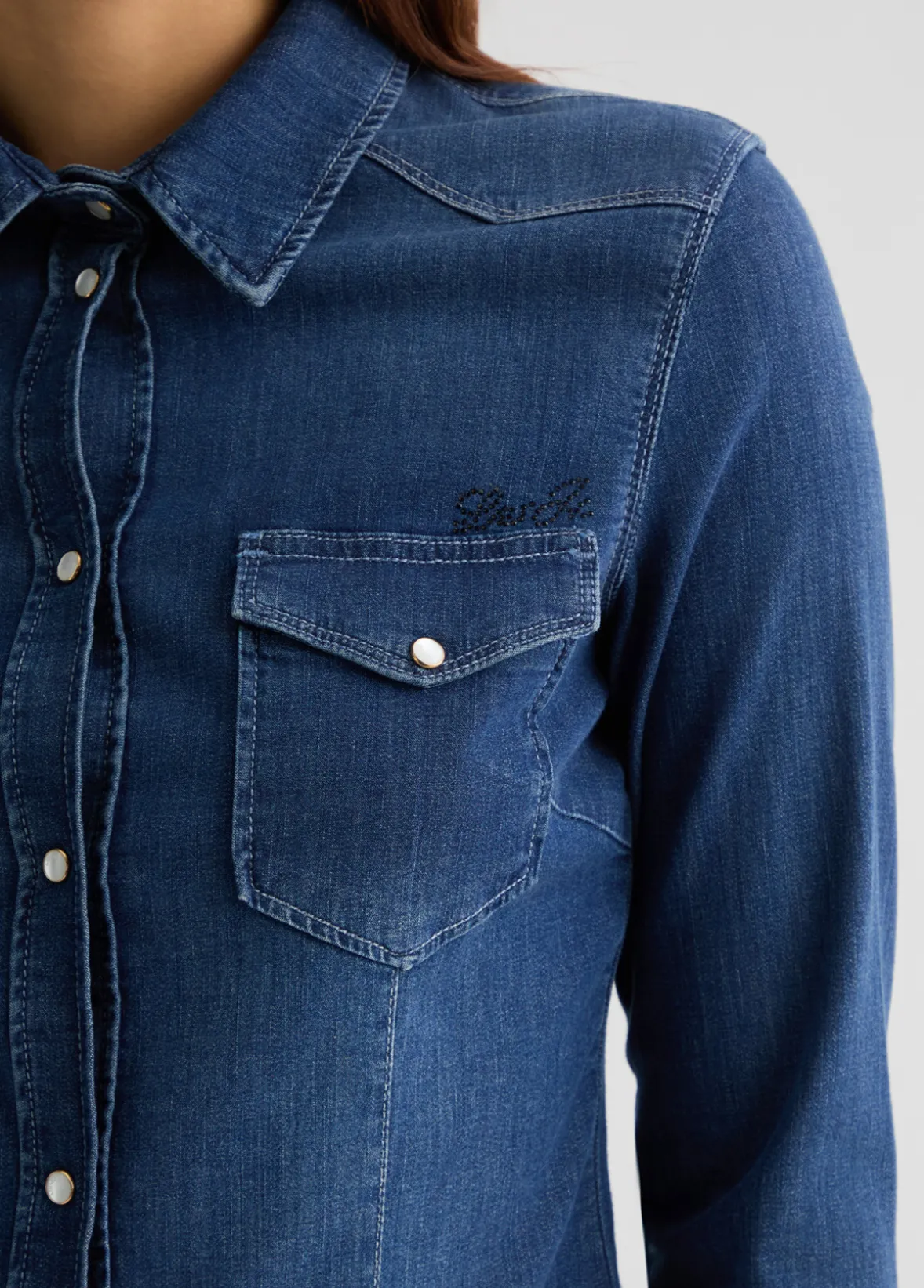 Camicia in denim