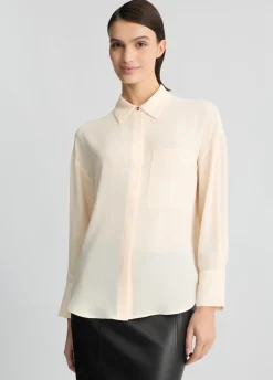 Camicia in georgette