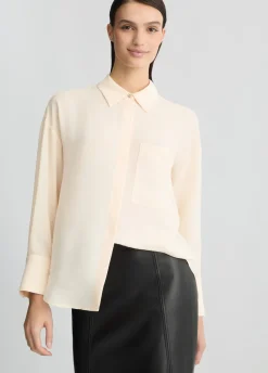 Camicia in georgette