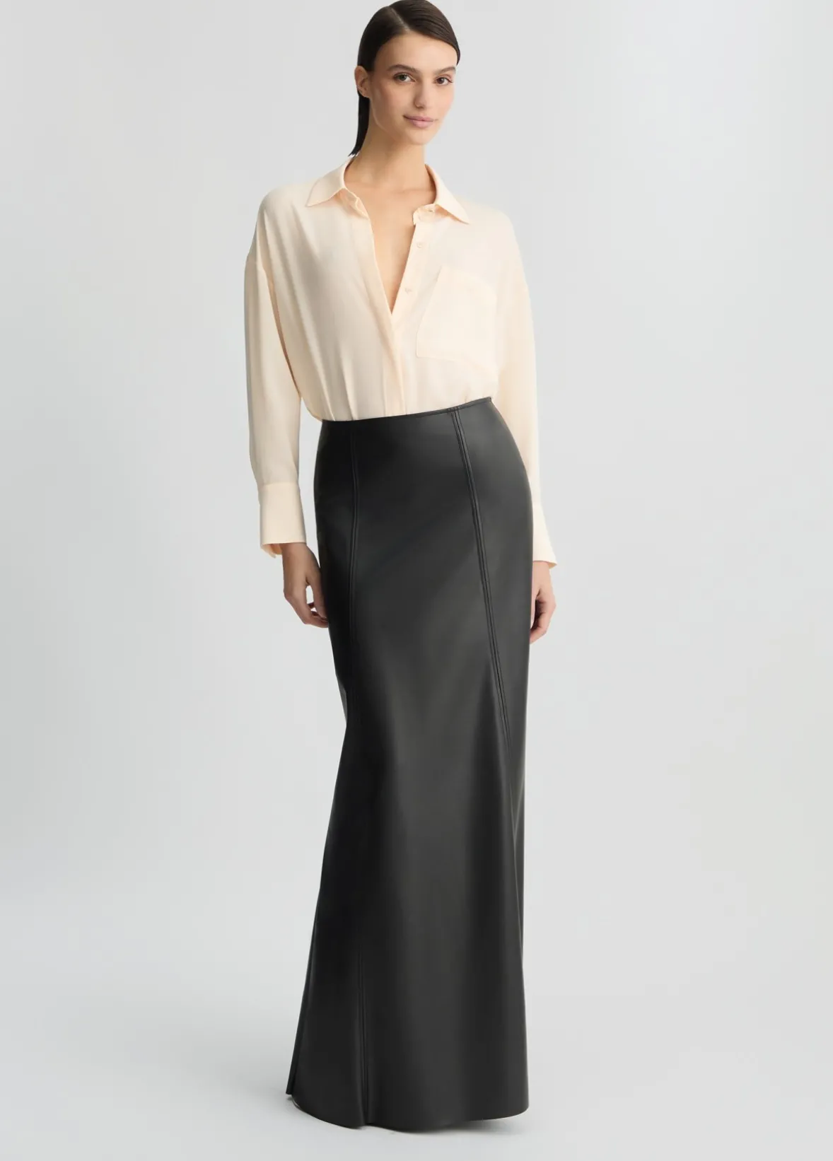 Camicia in georgette