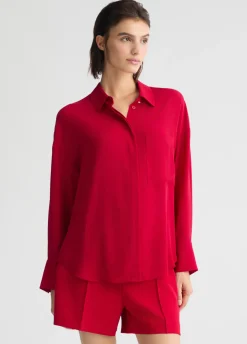 Camicia in georgette