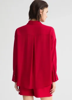 Camicia in georgette