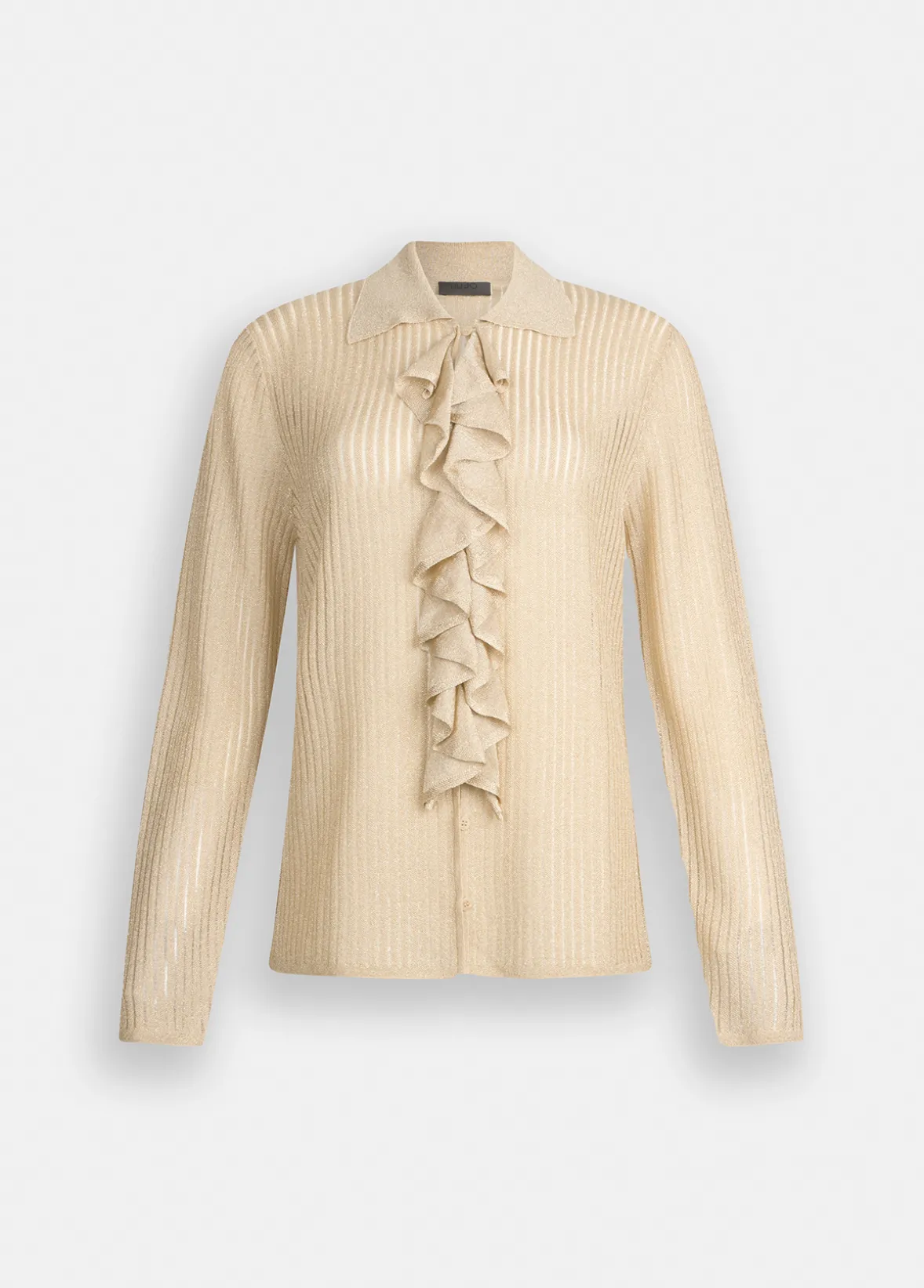 Camicia in maglia lurex®