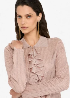 Camicia in maglia lurex®