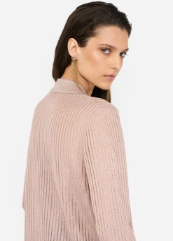Camicia in maglia lurex®