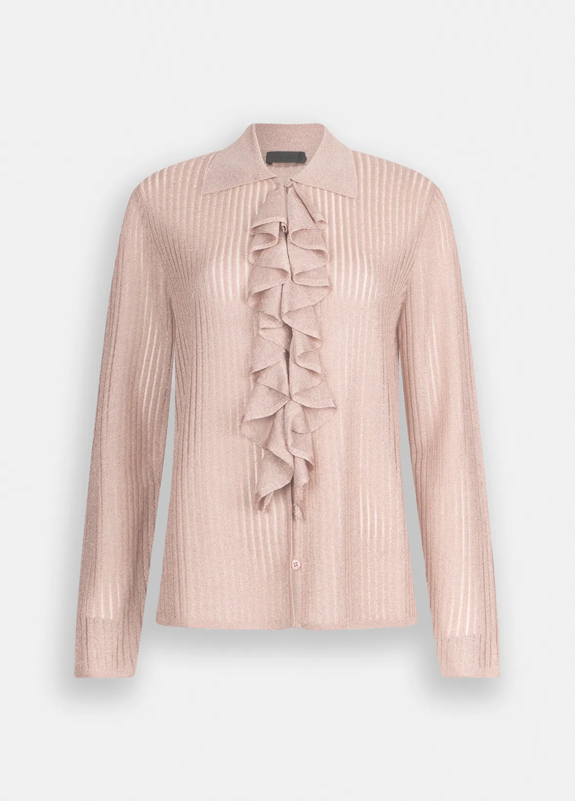Camicia in maglia lurex®