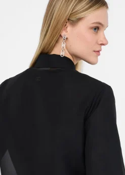 Camicia in organza con ricami