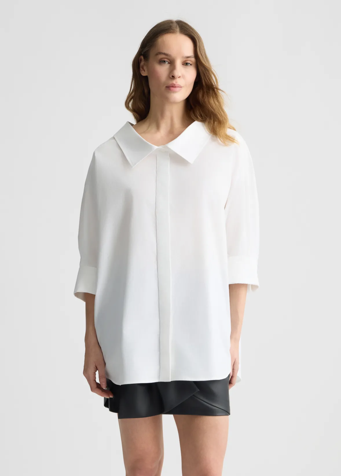 Camicia in popeline