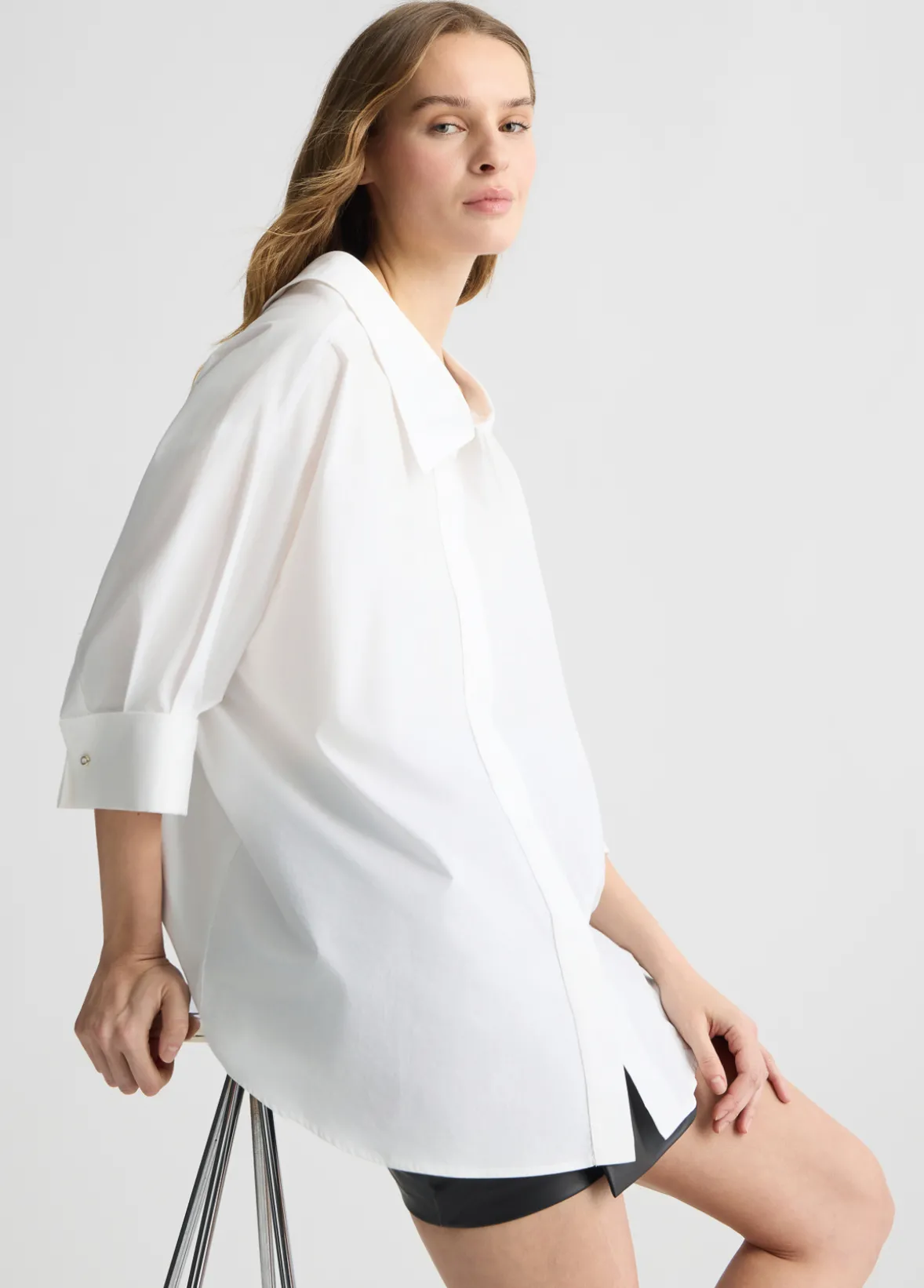 Camicia in popeline