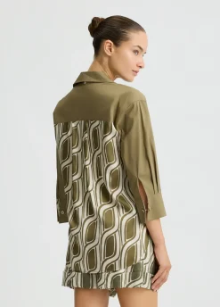 Camicia in popeline