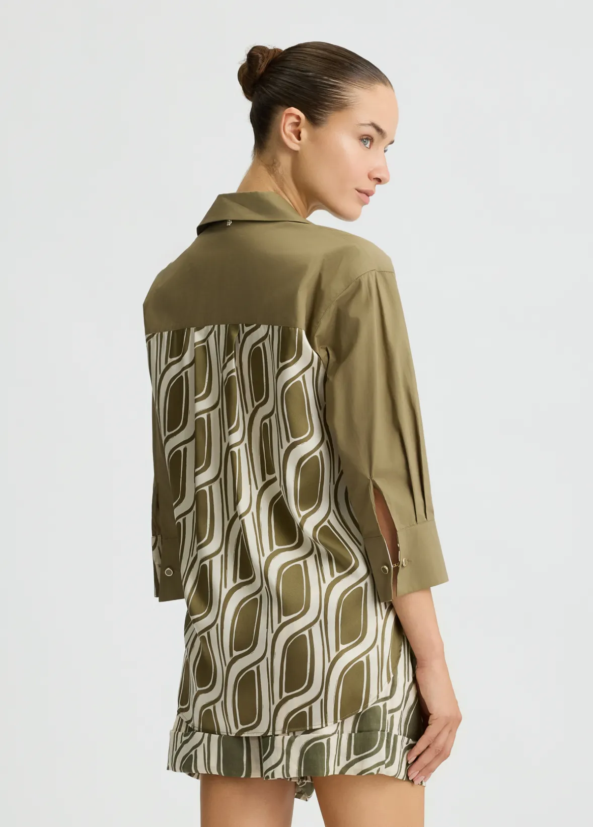 Camicia in popeline