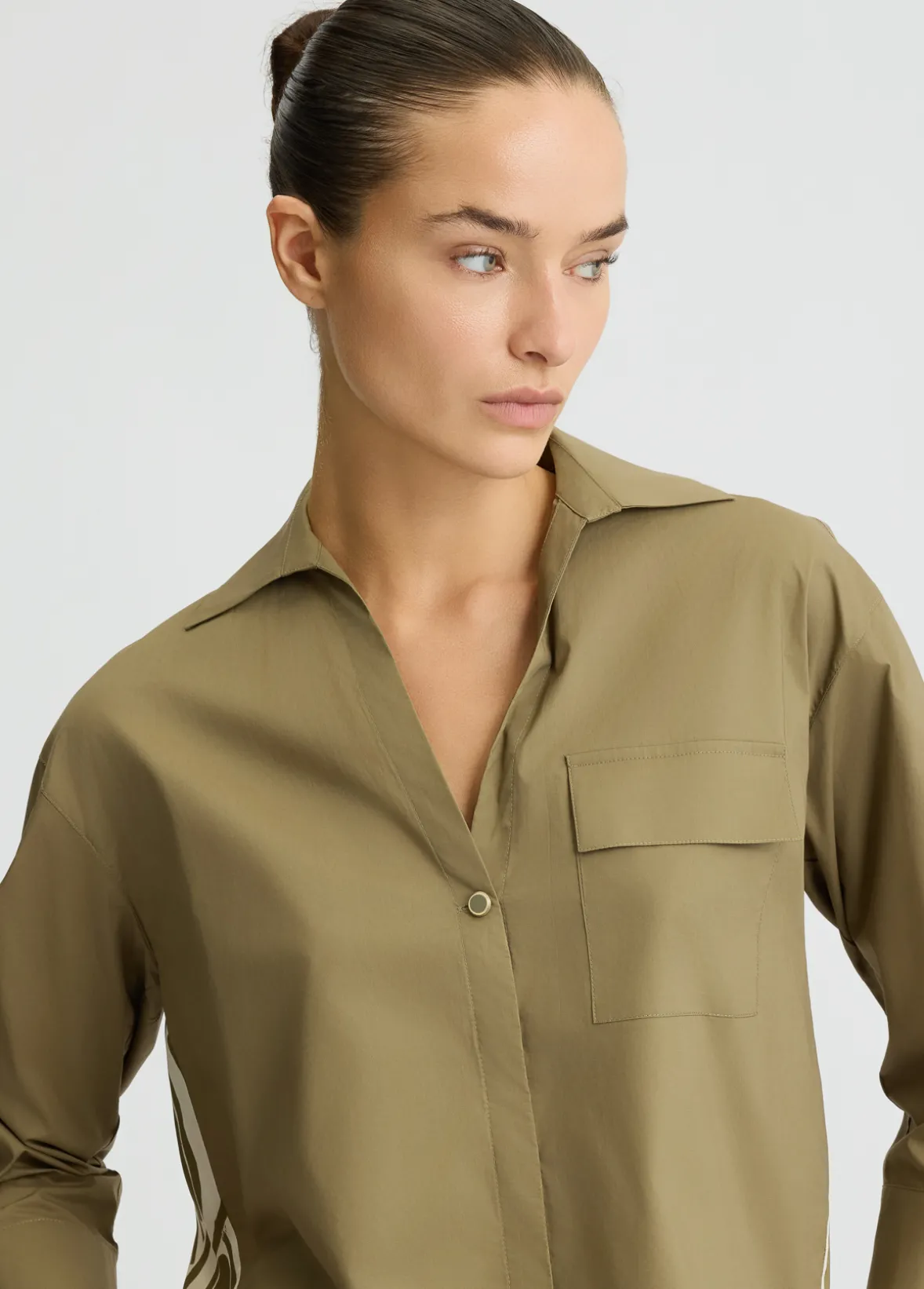 Camicia in popeline