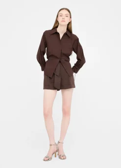 Camicia in popeline