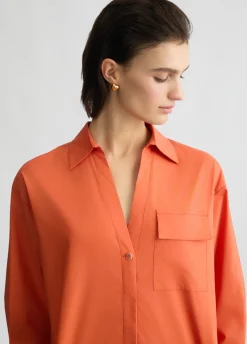 Camicia in popeline