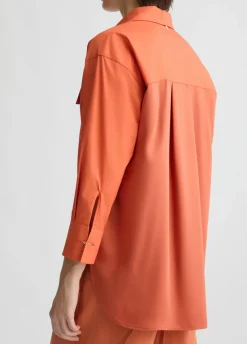 Camicia in popeline