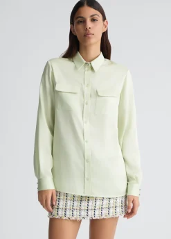 Camicia in raso