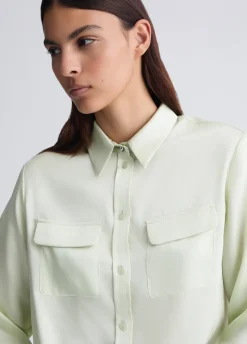 Camicia in raso