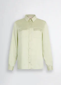 Camicia in raso