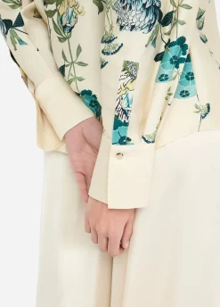 Camicia in twill stampato