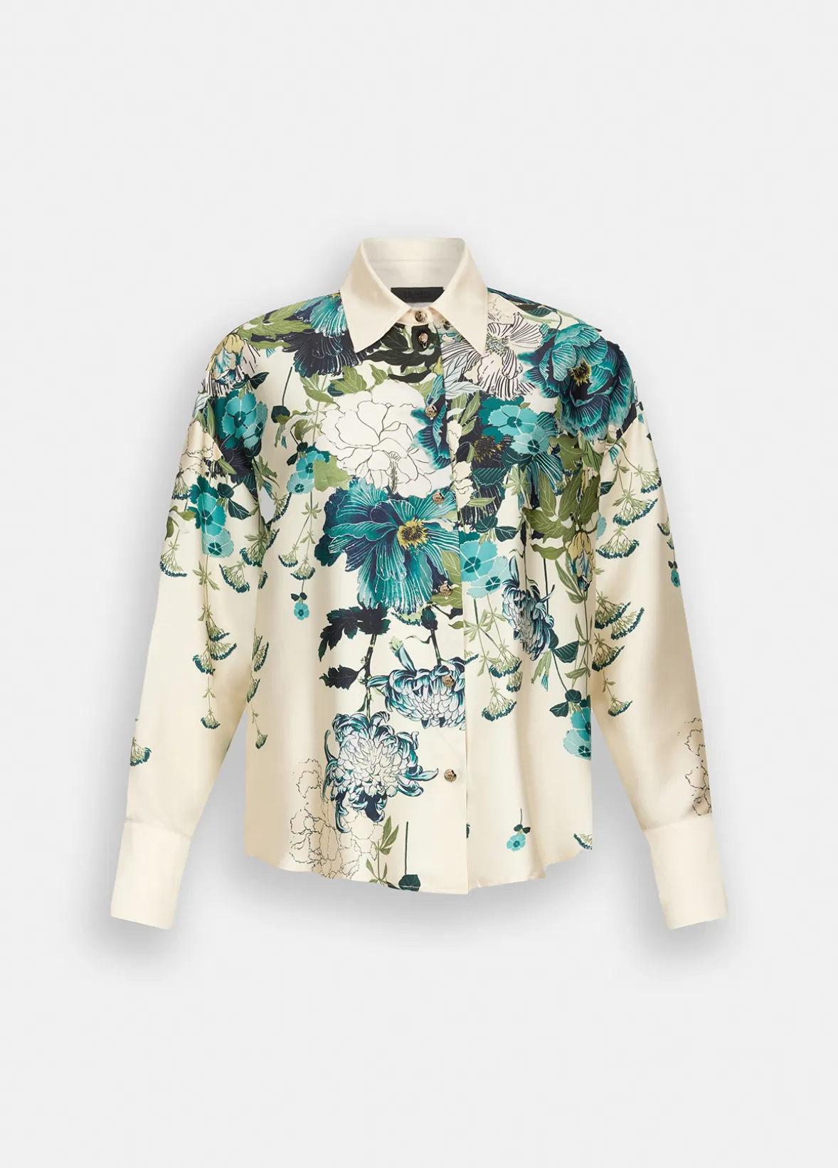 Camicia in twill stampato