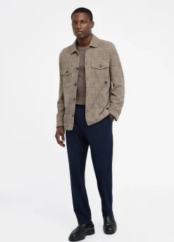 Camicia Principe di Galles in cotone