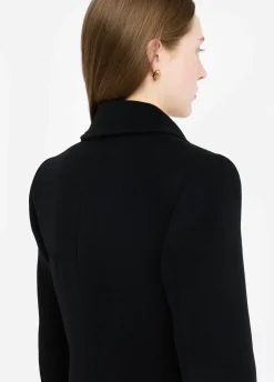 Cappotto doppiopetto in lana