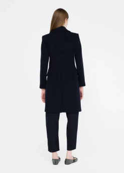 Cappotto doppiopetto in lana