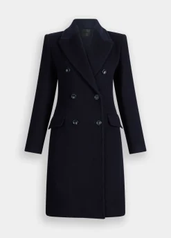 Cappotto doppiopetto in lana