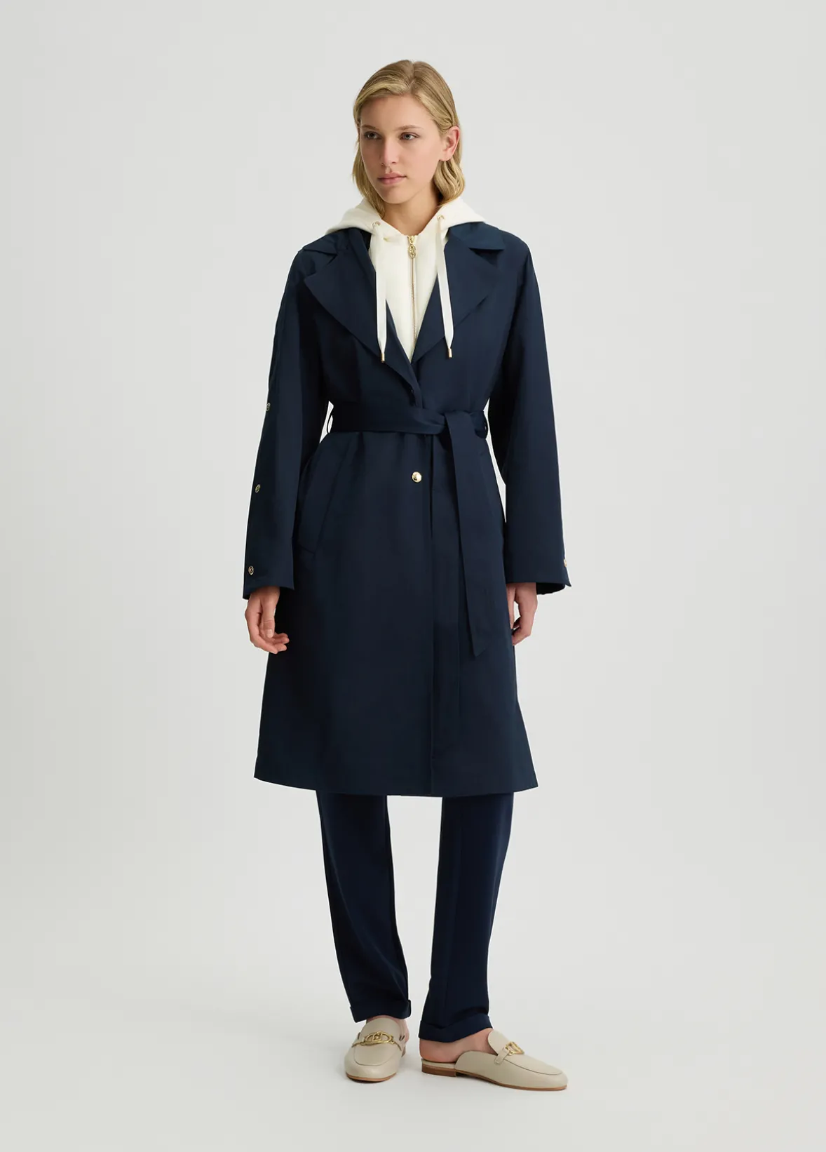 Cappotto in misto cotone