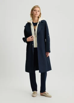 Cappotto in misto cotone