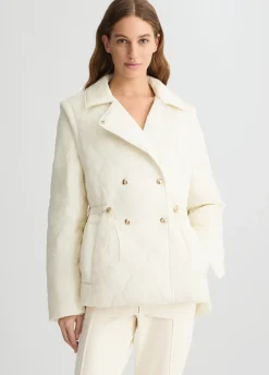 Cappotto in nylon trapuntato